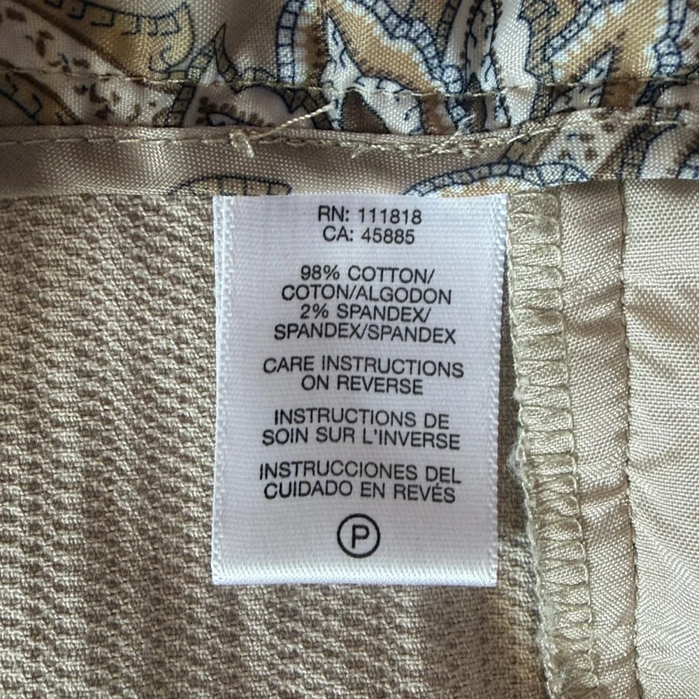 Michael Kors Women's 10 Light Khaki Pants